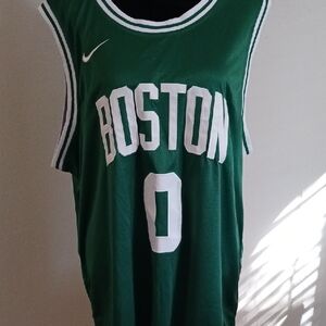 Nike Boston Green Basketball Jersey